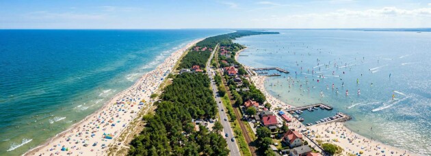 Półwysep helski w wakacje